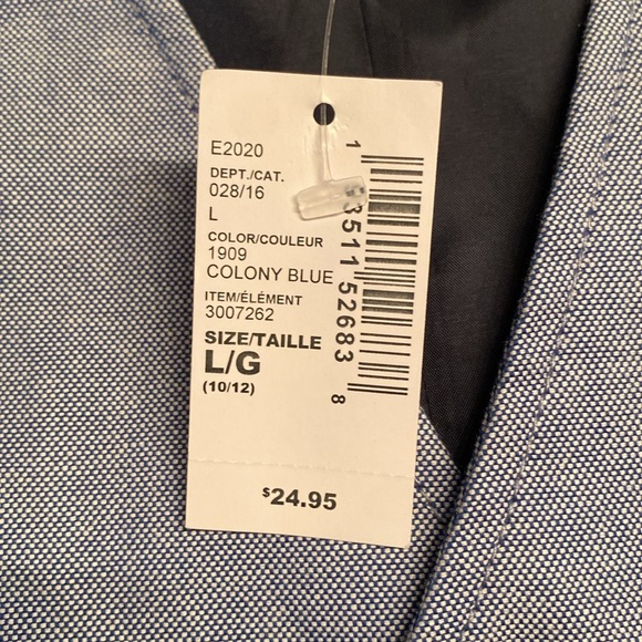 NWT Boys Button Down Vest - Picture 3 of 6